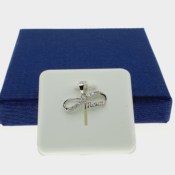 "#925 Sterling Silver Cubic Zircon Pendant for Women/Girls, US925P1042 - Picture 3 of 10